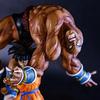 23 см Сунь Укун Поднимает На Ба Мультяшный Персонаж Dragon Ball Улучшенная Статуя Укуна На Ба Настольные Украшения. Набор игрушек-моделей из ПВХ с анимацией