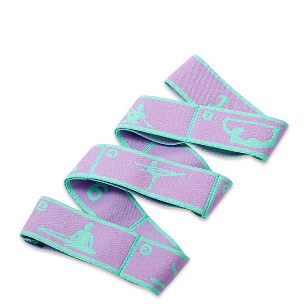 Latin Training Polyester Yoga Pull Strap Auxiliary Stretching Belt Elastic Bands Resistance Band