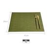 Teslin Placemat Hotel Insulation Dining Table Mat PVC European Household Western Dining Mat Kitchen Bamboo Grain Coaster