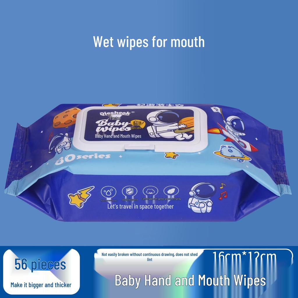 Мини влажные салфетки дорожный набор: 8 детских салфеток в упаковке, специально для детских рук