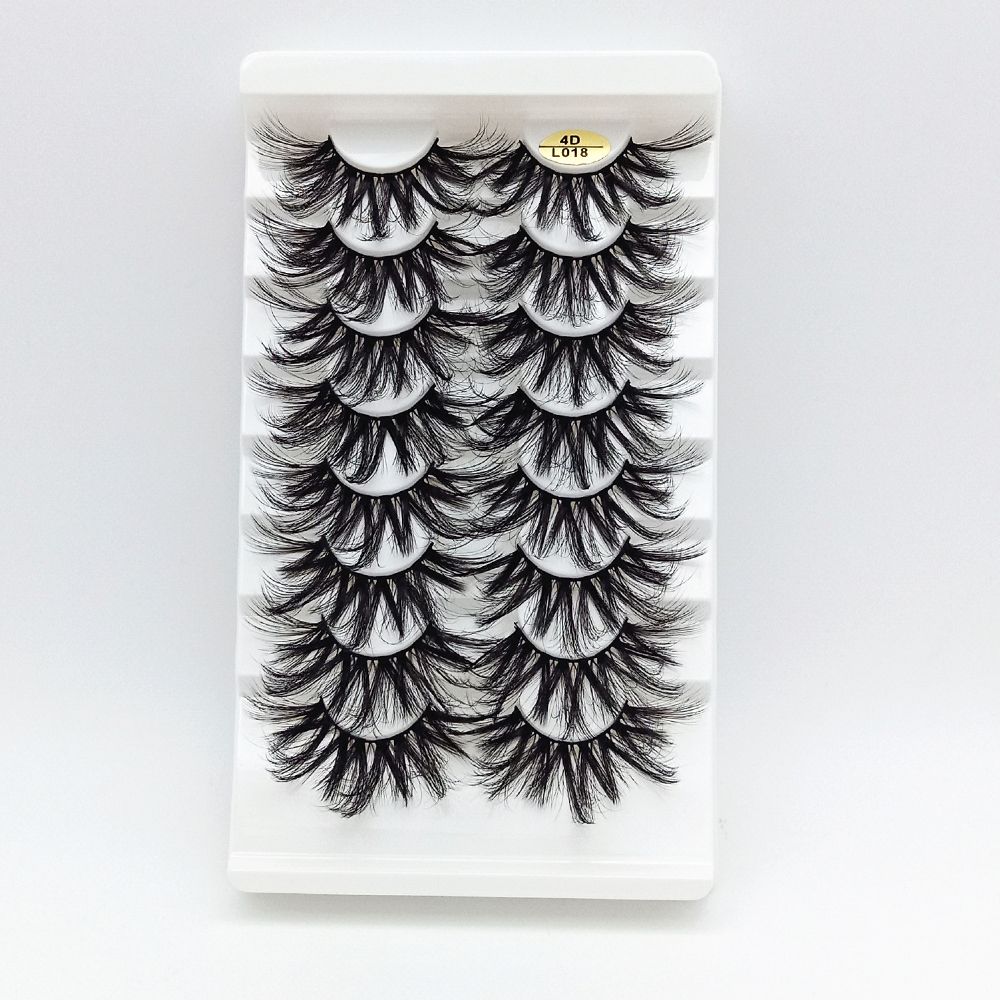 Makeup Tools Handmade Long Full Volume 4D Mink Hair 25mm Lashes Eyelash Extension False Eyelashes