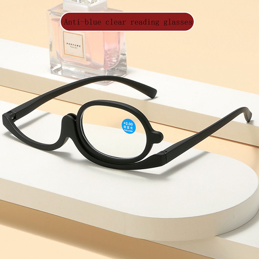 Очки вращающиеся очки для чтения макияжа +1.0~+4.0 диоптрии косметические очки для женщин