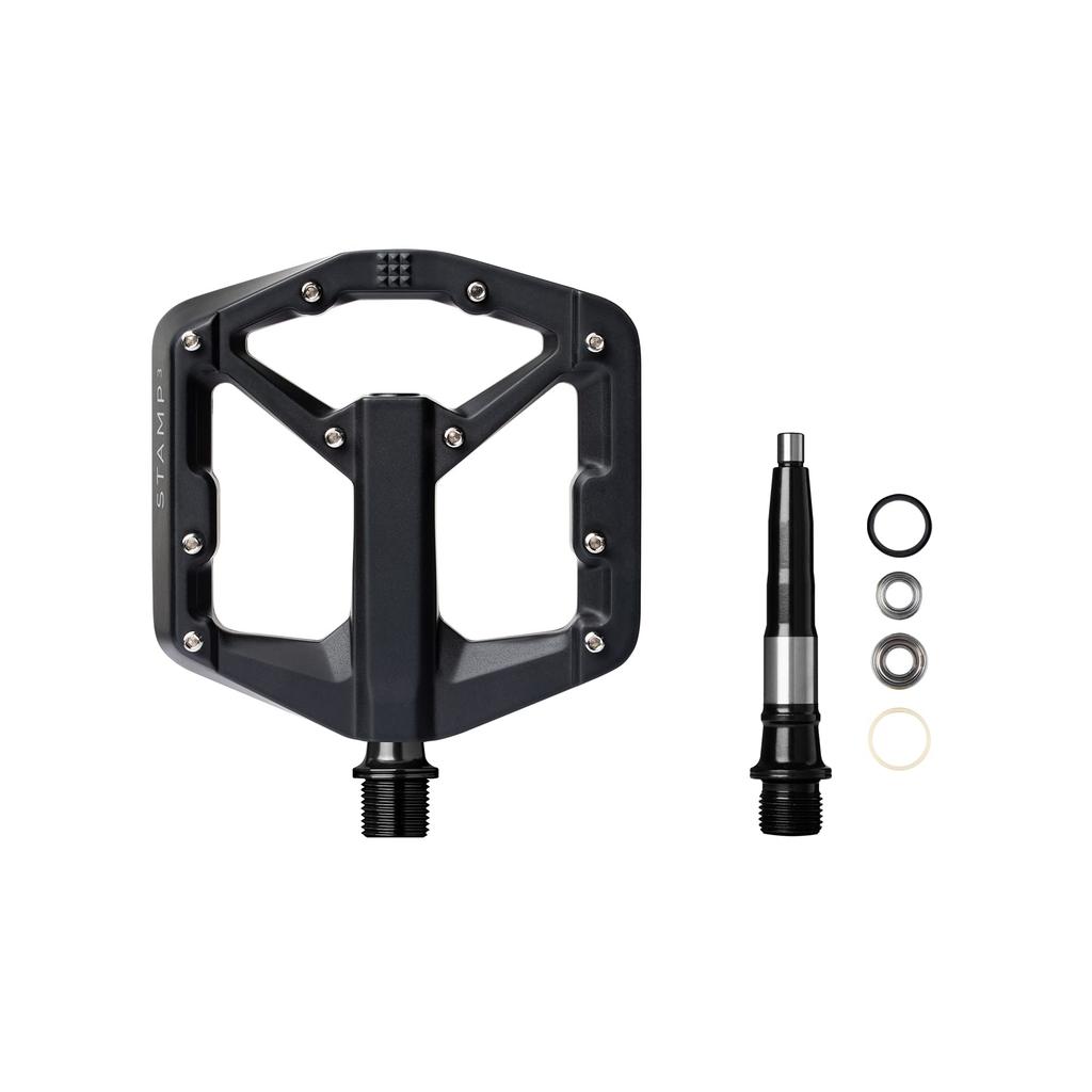 CRANKBROTHERS MTB плоская педаль stamp 3 магниевый корпус S черный