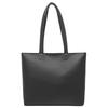 Yumemono Leather Tote Business Fits A4 Recruitment Job Hunting For On and Off Thin and Lightweight Women's Bag, Bag, Size, Bag, Bag, Use, (Black)