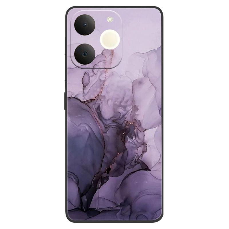 Для Realme Note 70 4G Чехол Realme Note 70T 4G Мраморная Расписная Мягкая Матовая Силиконовая Задняя Крышка Для Realme Narzo 80 Lite Полный Чехол