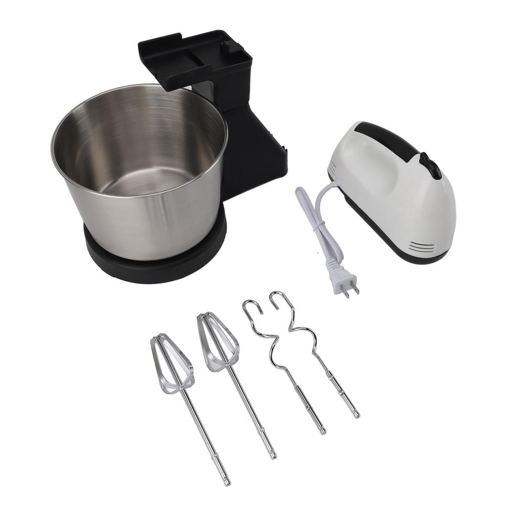 Electric Egg Beater 7 Speeds Control Multifunctional Electric Stand Mixer with 1.7L Stainless Steel