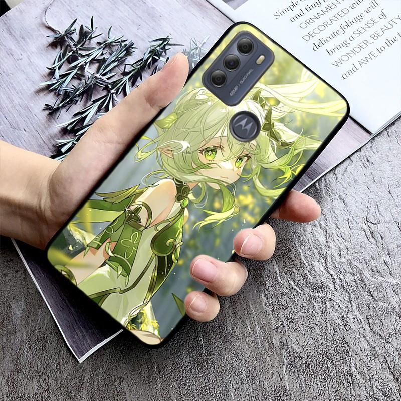 Чехол для телефона Genshin Impact для Moto Edge 50 40 Pro Edge 40 30 Ultra Neo Fusion G Power G Stylus G Play E32 E20 E40