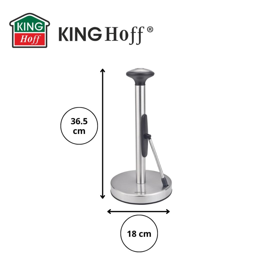 KINGHOFF KH-1955 STEEL PAPER TOWEL HOLDER