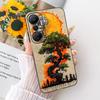 Case For Infinix Hot 20 4G Cover Cute Cat Fashion Butterfly Painted Casing For Infinix X6826 X6826B X6826C