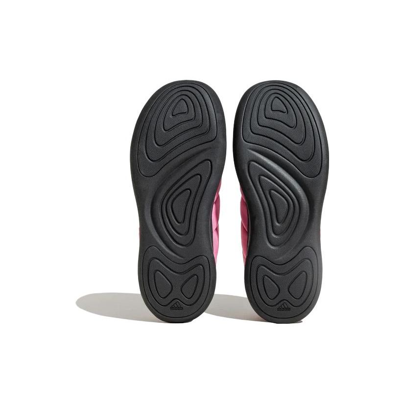 adidas Ткань Adipuff Универсальные Удобные Низкие Повседневные Кроссовки Унисекс Розовый JI2689