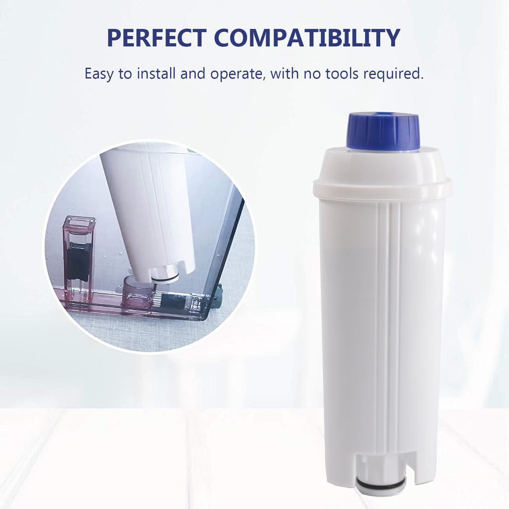 4Pcs Coffee Replacement Filter Cartridge Replacement Filter Coffee Filter Compatible with Delonghi
