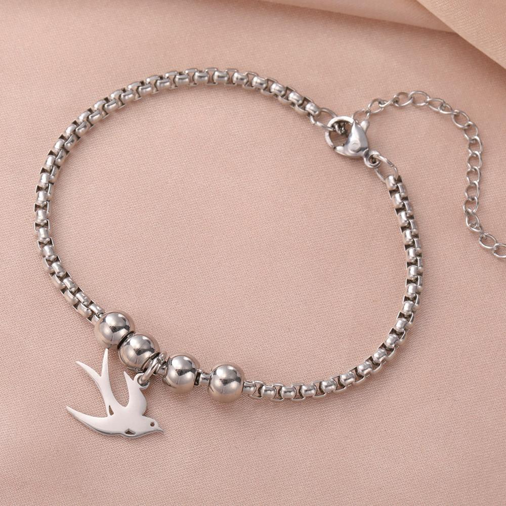 Cazador Stainless Steel Animal Swallow Drop Earrings for Women Birds Dangle Earrings Jewelry 2026 Trend Birthday Gift New