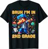 Bruh I'm In 2nd Grade Dabbing Boys Kids Gamer Back To School T Shirt