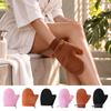 Microfiber Tanning Mitt Flocked Self Mitt, Streak-Free Sunless Applicator Glove Sunscreen with Thumb, Tanner Mitten for Even Fake Tan Elastic Cuff