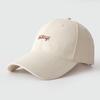 Casual versatile hat women's spring and summer personalized letter baseball cap outdoor sports cap sunshade sun protection cap
