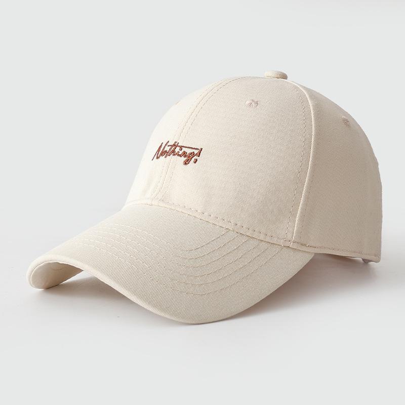 Casual versatile hat women's spring and summer personalized letter baseball cap outdoor sports cap sunshade sun protection cap
