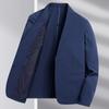Мужской повседневный костюм весна-осень легкий роскошный деловой однотонный пиджак для людей среднего возраста и молодежи