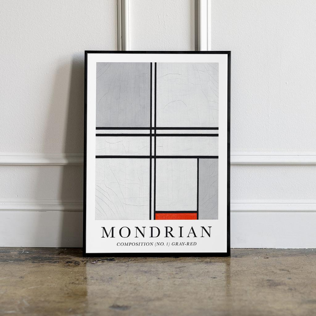Плакат Мондриан картины репродукции