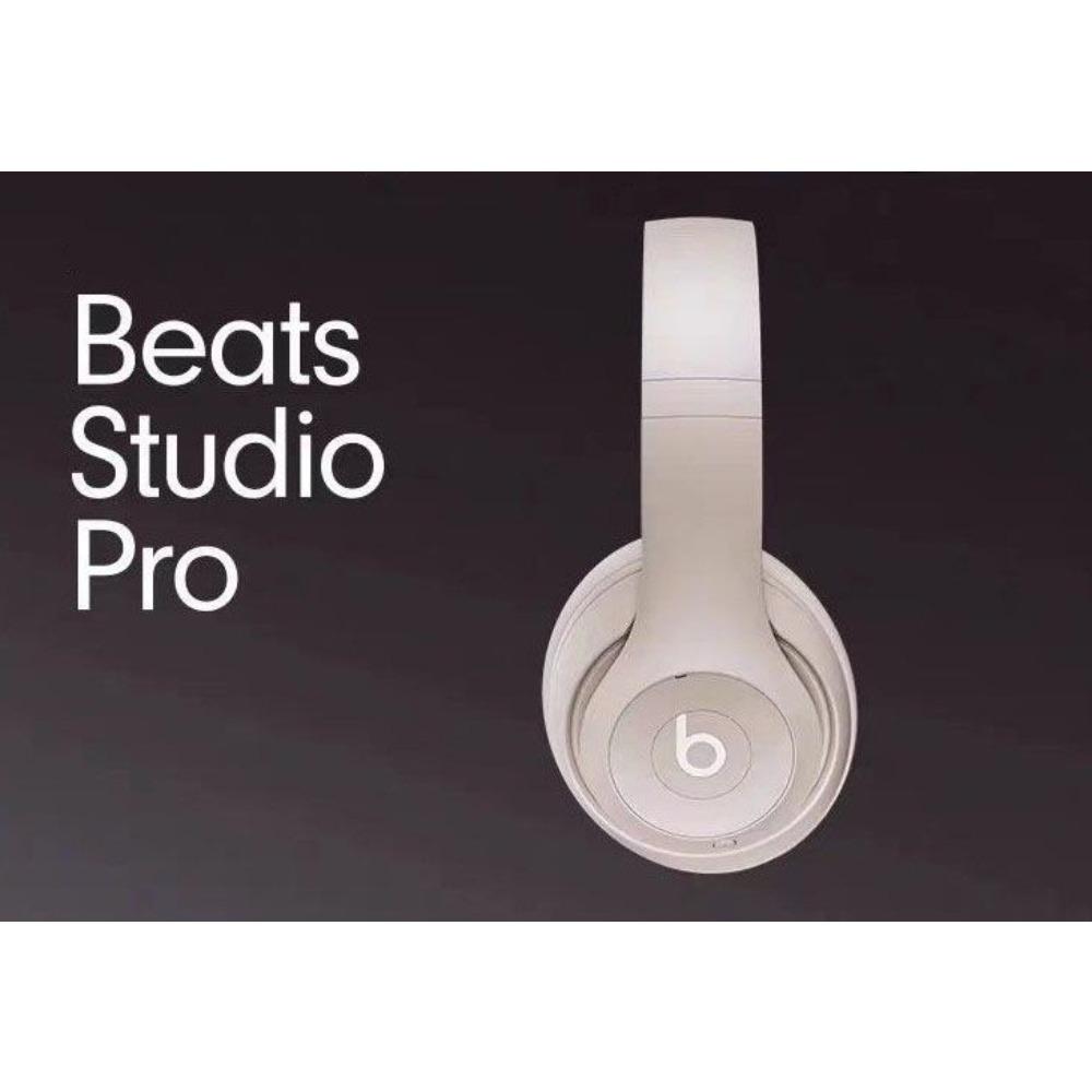 Beats Беспроводные полноразмерные наушники Studio Pro, Активное шумоподавление, Пространственное аудио, USB-C, 40-мм динамик, Премиум Hi-Fi звук