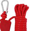 Camping Tent Rope Thicked Reflective Tent Rope Pulley Cordwith Metal Tensioner for Camping Hiking Ca