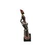 Handicraft Home Decoration African Statue Resin Crafts Tribal Lady Figurines Desktop Ornament