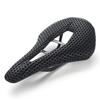 Ultralight All Carbon T800 Bicycle 3D Openwork Printed Saddle Carbon Saddle Rail Road Bike Mountain Bike Seat Cushion 3D Bicycle Saddle Cover