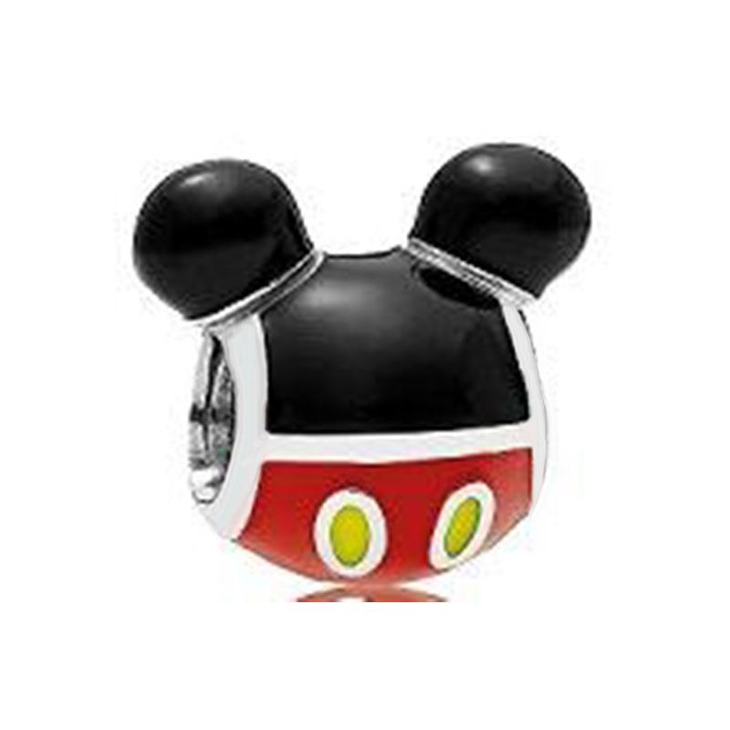 Brand New Cute Animal Mouse Bead Component Couple Pendant Bead Component, Ideal Designed For Authentic Original European Bracelet High Quality Fine