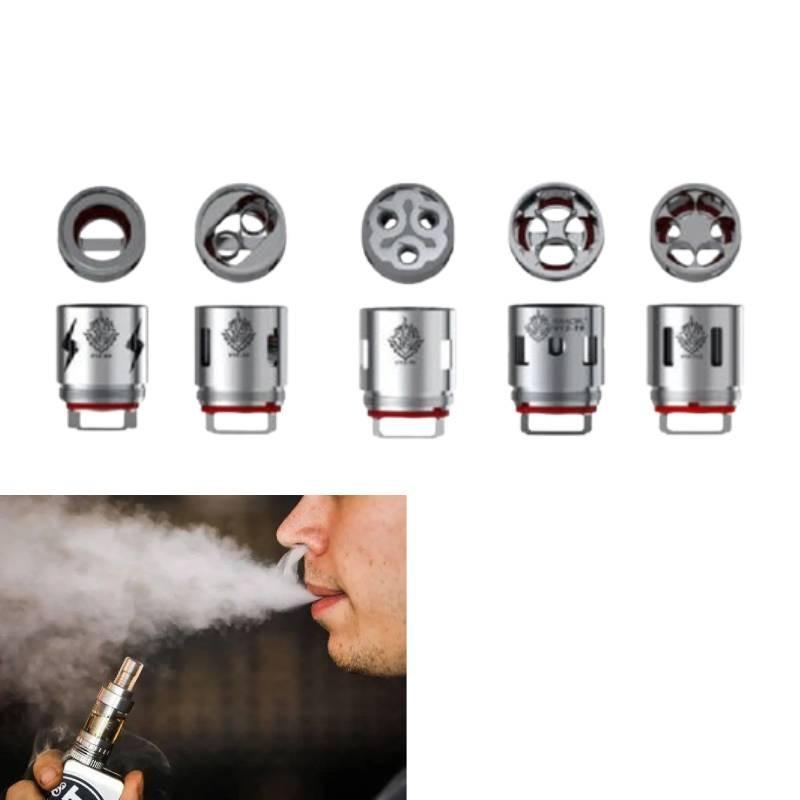 Smok Tfv12 Coils For Cloud Beast King Q4 X4 T6 T12 Replacement Vaporizer Accessories