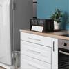 Wooden Trash Bag Dispenser wooden storage box, hanging pull-out tissue box