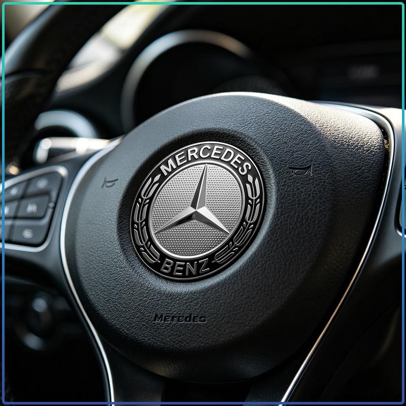 52 ММ AMG Affalterbach Дерево Рулевого Колеса Эмблема Наклейка Глянцевая Смола Декор Наклейка Подходит для Mercedes Benz Седан Внедорожник Спортивный Автомобиль