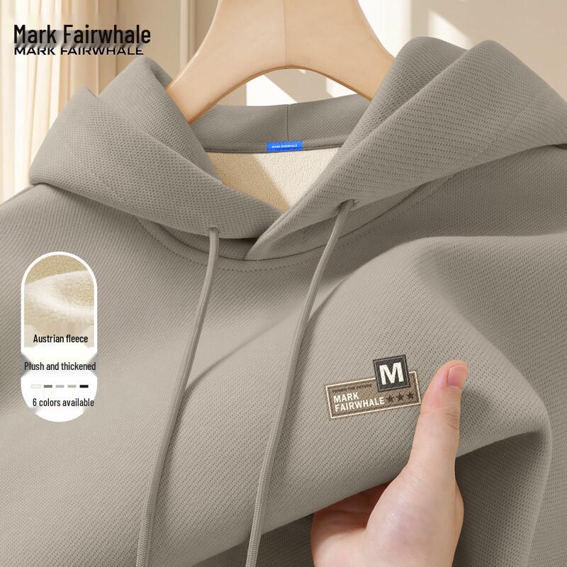 Mark Fairwhale Men's Star Graphic Fleece Hoodie