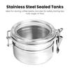 Coffee Bean Canister Airtight Storage Container Rust-Resistant Reusable Airtight Seal Coffee Bean