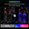 JKFB8 2Pcs Car Luminous Coasters Water Cup Mat Holder Car-Styling For Skoda Octavia 2 3 A5 A7 A8 Fabia Karoq Superb Rapid Kamiq Scala