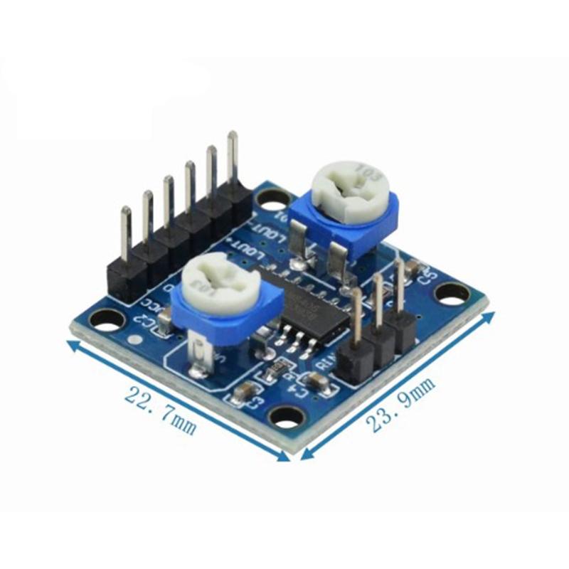 1/3Pcs 5Wx2 Pam8406 Digital Amplifier Module Board D Amplifier Board Stereo Audio Module With Volume Potentiometer