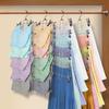 Non-slip Folding Tape Clip Multi-Layer Finishing Hanger Portable Home Storage