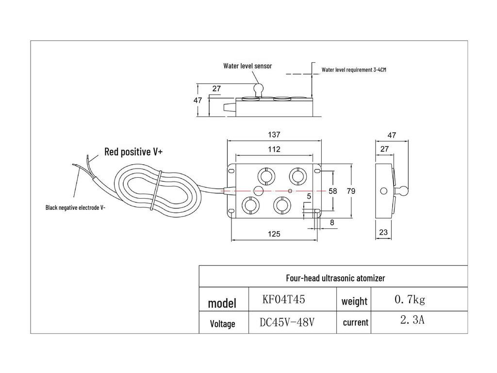 Ультразвуковой увлажнитель Распылительная пластина