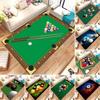 3D Colorful Snooker Billiard Carpet Ball Sports Carpets for Living Room Bedroom Decor Floor Rug Bathroom Area Non-Slip Door Mat