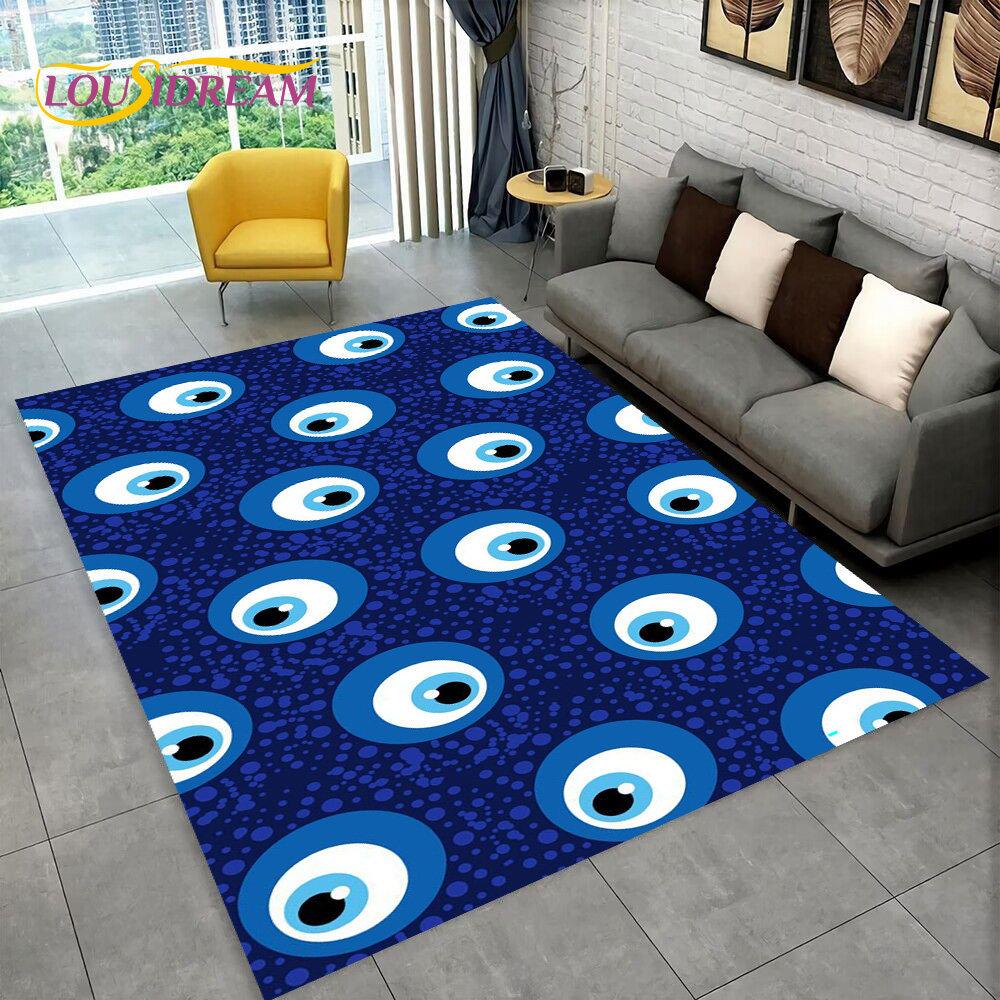 Коврик Nazar Evil Eye Tree of Life, ковер для дома, гостиной, спальни, дивана, коврик для кухни, декор для кухни, нескользящий напольный коврик для детских игр