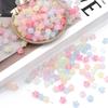 50Pcs Plastic Acrylic Star Beads Fashion Loose Spacer Beads for Jewelry Making DIY Hairpin Earring Necklace Handmade