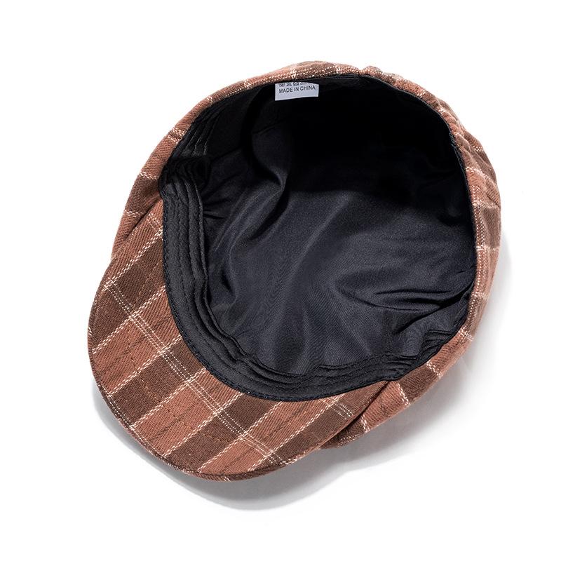 Кепка Forward в цветную клетку женская осенне-зимняя кепка Newsboy для мужчин восьмиугольная кепка