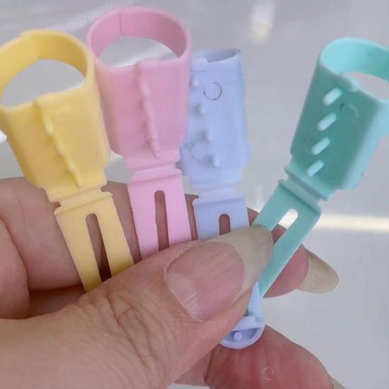 Кольцо-направляющее для пряжи Инструмент для натяжения пряжи для вязания крючком Регулируемое кольцо-направляющее для пряжи