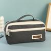 Large Capacity Multi-Compartment Pencil Case Zippered Portable Pouch for Artists Drawing Sketching Stationery