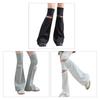 Панк Ажурные Расклешенные Гетры Японские Женские Готический Панк Однотонные До Колена Длинные Носки Манжеты на Сапоги Чехлы на Ноги