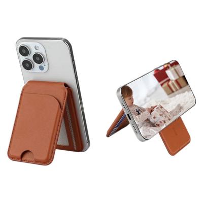 Карман для карточек для iPhone 16/15/14/13/12 для Mag-Safe Wallet, легкий магнитный кошелек для телефона