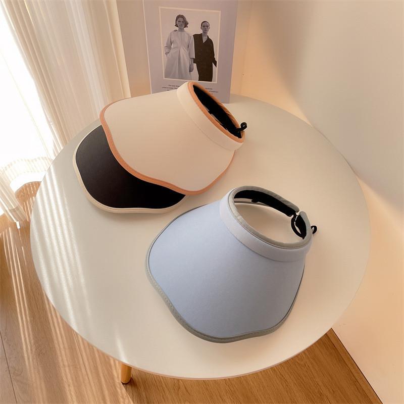 Adorable Uv Protection Visor Hat For Women Adjustable Sunshade Summer Hat