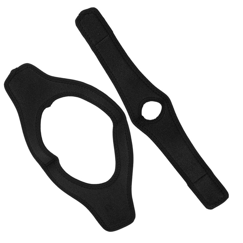 Anti Snoring Chin Strap Adjustable Breathable Anti Snoring Device Straps for Men and Women Le Noir