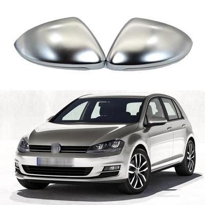 Volkswagen Golf 7 MK7 GTD Touran Серебристая накладка на зеркало заднего вида