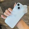 Роскошный блестящий 3D чехол для телефона с бриллиантовым бантом для iPhone 17 16 15 14 13 12 11 Pro Max XR XS 7 8 Plus Прозрачный акриловый противоударный чехол