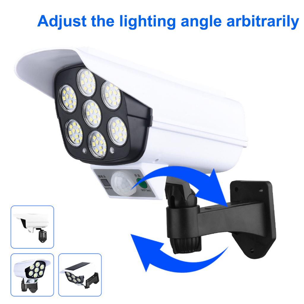 Solar Outdoor Lighting Simulation Garden Lights LED Fake Camera Wall Lights Surveillance