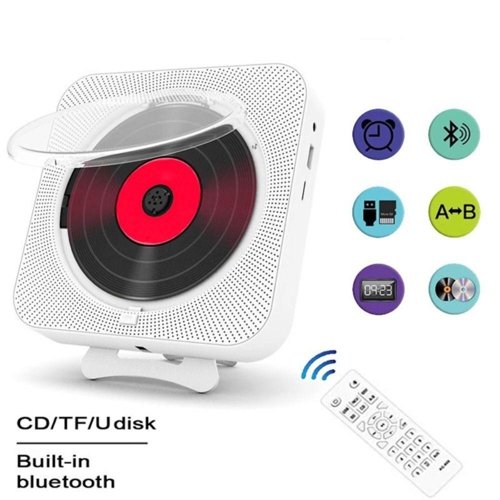 Bluetooth-CD-плеер со светодиодным дисплеем (С функцией зарядки)